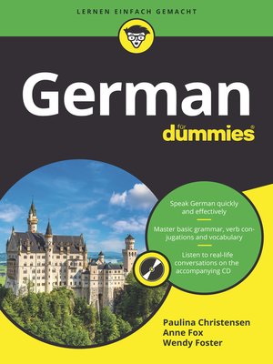 cover image of German f&uuml;r Dummies